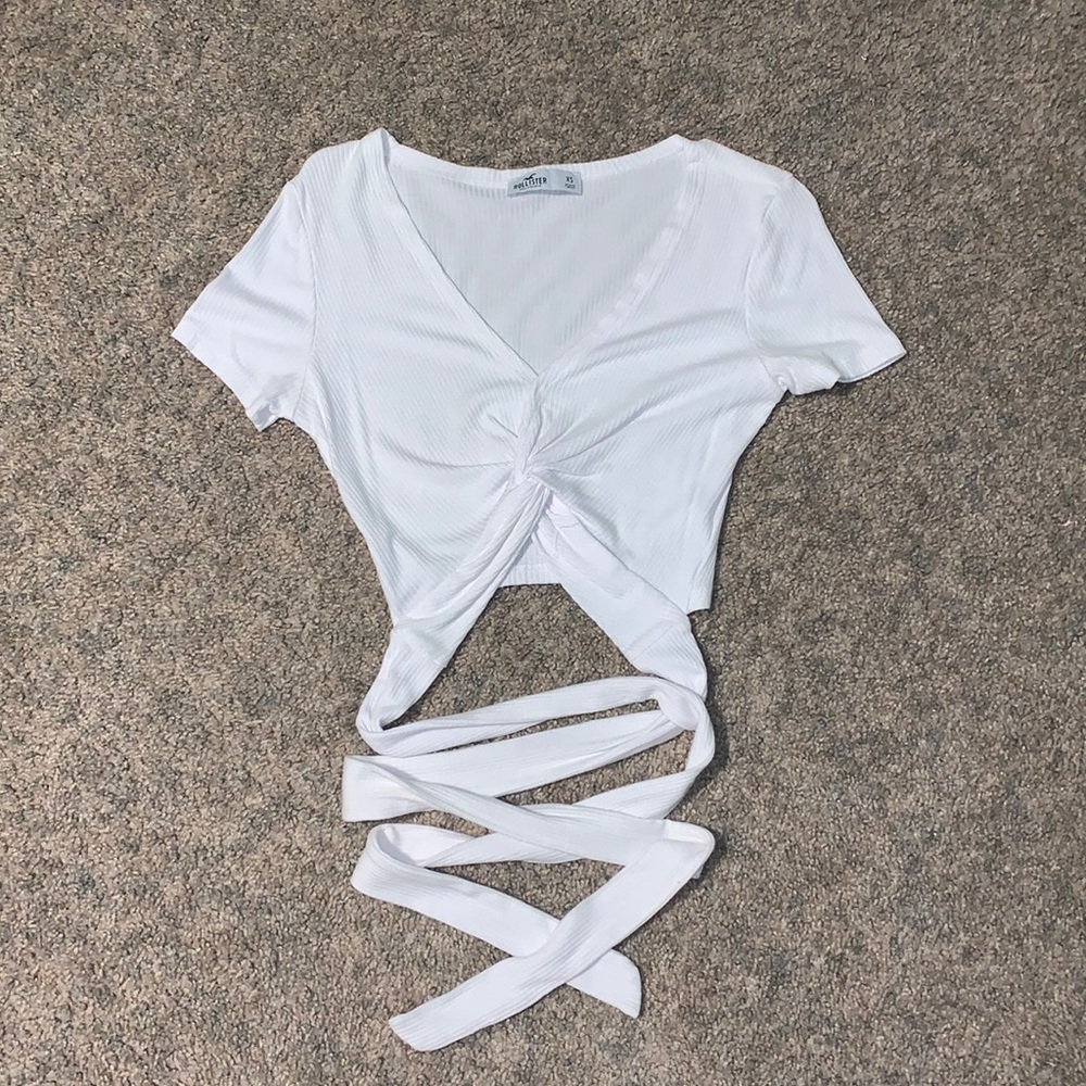 Wrap Short Sleeve Top